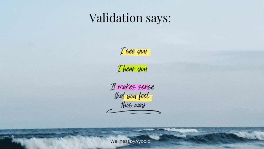validation says (website)